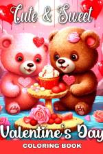 Cute and Sweet Valentine's Day Coloring Book af Lucy Riley