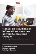 Manuel de l'étudiant en informatique dans une université nigériane typique af Kalamba Datukun