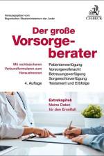 Der große Vorsorgeberater af Bayerischen Staatsministerium der Justiz