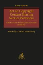 Act on Copyright Content Sharing Service Providers af Benjamin Raue