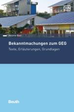 Bekanntmachungen zum GEG af Melanie Bart