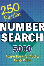 Number Search Puzzle Book 250 Games af Cs Puzzle Books