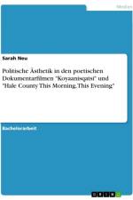 Politische Ästhetik in den poetischen Dokumentarfilmen 