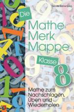 Die Mathe-Merk-Mappe Klasse 8 af Renate Bahrenberg