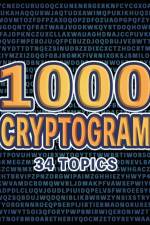 1000 Cryptogram Puzzle Book
