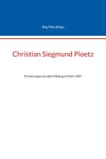 Christian Siegmund Ploetz af Jörg Titze