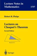 Lectures on Choquet's Theorem af Robert R. Phelps