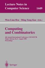Computing and Combinatorics af Wen-Lian Hsu