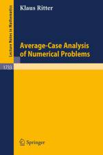 Average-Case Analysis of Numerical Problems af Klaus Ritter