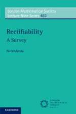 Rectifiability af Pertti Mattila