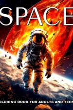 Space Coloring Book for Adults and Teens af Lucy Riley