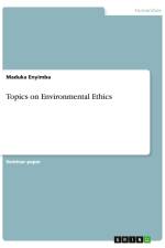 Topics on Environmental Ethics af Maduka Enyimba