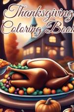 Thanksgiving Coloring Book for Kids Ages 4-8 af Thy Nguyen