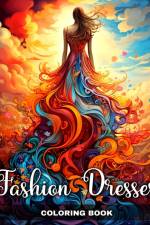 Fashion Dresses Coloring Book af Regina Peay