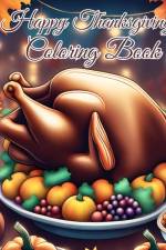 Happy Thanksgiving Coloring Book For Kids Ages 4-8 af Thy Nguyen