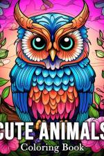 Cute Animals Coloring Book af Mandykfm Bb