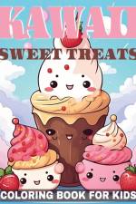 Kawaii Sweet Treats Coloring Book for Kids af Marobooks Publishing