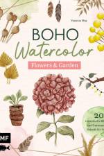 Boho Watercolor - Flowers & Garden af Vanessa May