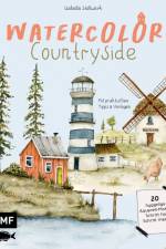 Watercolor - Countryside af Isabella Stollwerk