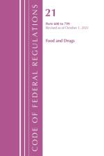 Code of Federal Regulations, Title 21 Food and Drugs 600 - 799, 2022