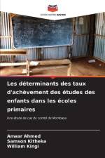 Les déterminants des taux d'achèvement des études des enfants dans les écoles primaires af Anwar Ahmed