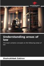 Understanding areas of law af Shahrukhbek Zakirov