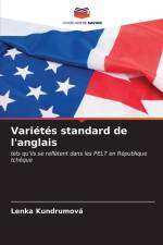 Variétés standard de l'anglais af Lenka Kundrumová