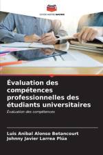 Évaluation des compétences professionnelles des étudiants universitaires af Luis Anibal Alonso Betancourt