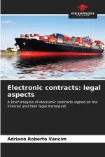 Electronic contracts: legal aspects af Adriano Roberto Vancim