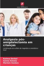 Analgesia pós-amigdalectomia em crianças af Rahma Derbel
