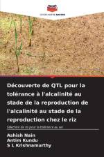 Découverte de QTL pour la tolérance à l'alcalinité au stade de la reproduction de l'alcalinité au stade de la reproduction chez le riz af Ashish Nain