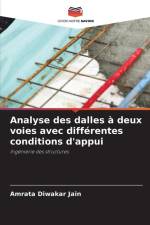 Analyse des dalles à deux voies avec différentes conditions d'appui af Amrata Diwakar Jain