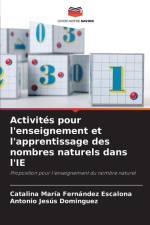 Activités pour l'enseignement et l'apprentissage des nombres naturels dans l'IE af Catalina María Fernández Escalona