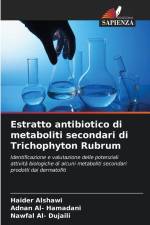 Estratto antibiotico di metaboliti secondari di Trichophyton Rubrum af Haider Alshawi