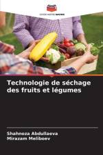 Technologie de séchage des fruits et légumes af Shahnoza Abdullaeva