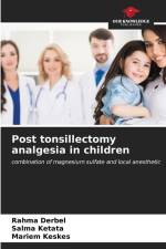 Post tonsillectomy analgesia in children af Rahma Derbel