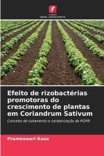 Efeito de rizobactérias promotoras do crescimento de plantas em Coriandrum Sativum af Prameswari Kasa