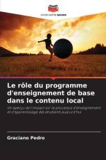 Le rôle du programme d'enseignement de base dans le contenu local af Graciano Pedro