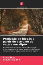 Produção de biogás a partir de estrume de vaca e eucalipto af Kabiru Musa