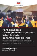 Participation à l'enseignement supérieur selon le statut générationnel en Inde af Rashim Wadhwa