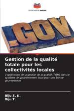 Gestion de la qualité totale pour les collectivités locales af Biju S. K.