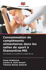 Consommation de compléments alimentaires dans les salles de sport à Diamantina-MG af Irene Andressa