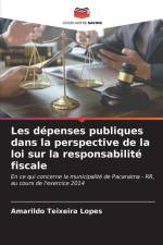 Les dépenses publiques dans la perspective de la loi sur la responsabilité fiscale af Amarildo Teixeira Lopes