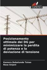 Posizionamento ottimale dei DG per minimizzare la perdita di potenza e la deviazione di tensione af Kamoru Babatunde Taiwo