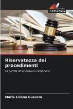 Riservatezza dei procedimenti af María Liliana Guevara