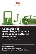 Conception et assemblage d'un banc d'essai pour batteries lithium-ion af Dario Esteban