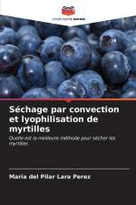 Séchage par convection et lyophilisation de myrtilles af María del Pilar Lara Pérez