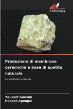 Produzione di membrane ceramiche a base di apatite naturale af Youssef Guesmi