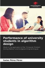 Performance of university students in algorithm design af Isaias Pérez Pérez