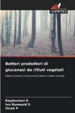 Batteri produttori di glucanasi da rifiuti vegetali af Rajakumari K